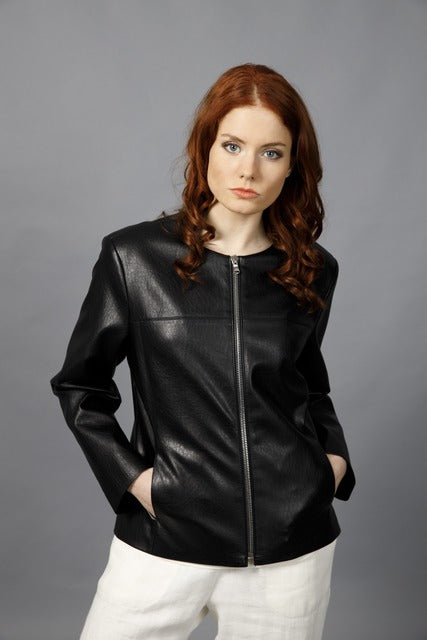 LEYBERT’s FAUX ZIP JACKET