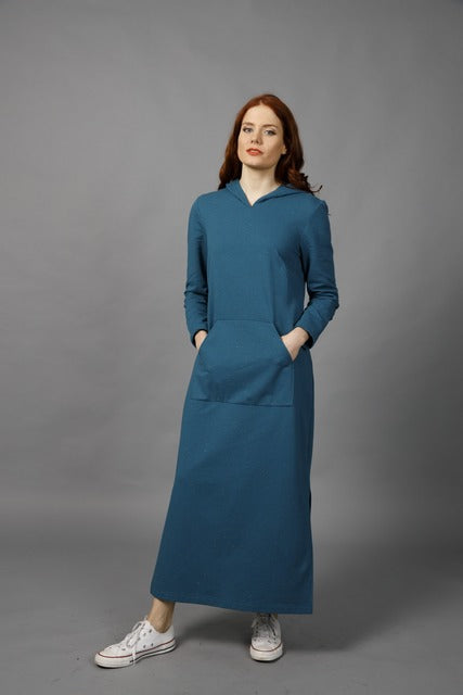 LEYBERT’s MAXI HOODED DRESS